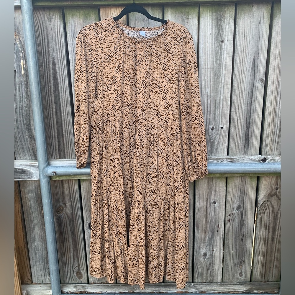 Old Navy animal print dress